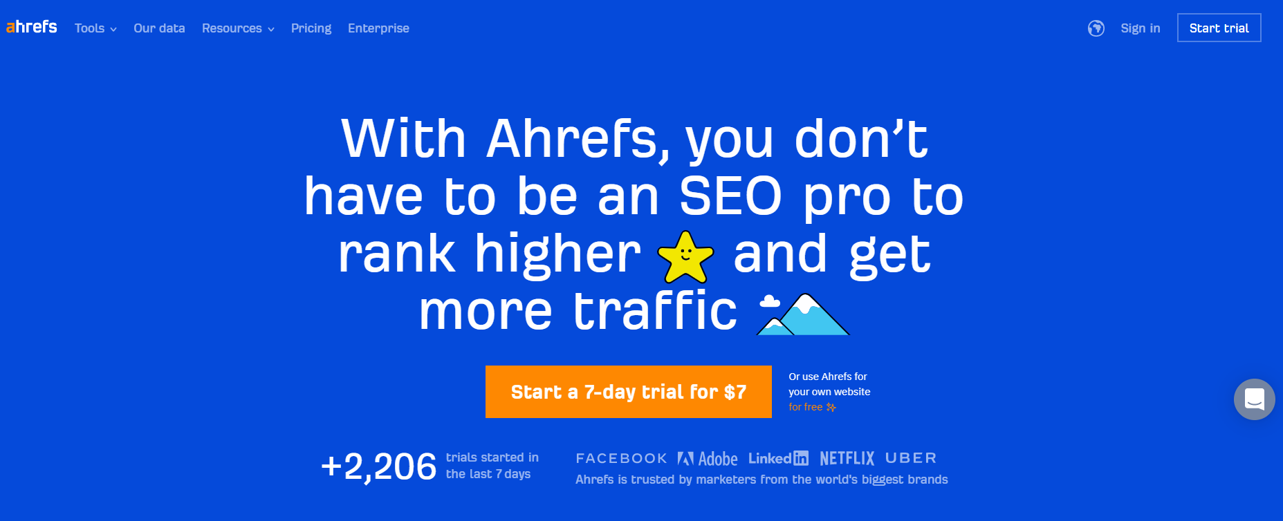 Ahrefs - Best Digital Marketing Tools